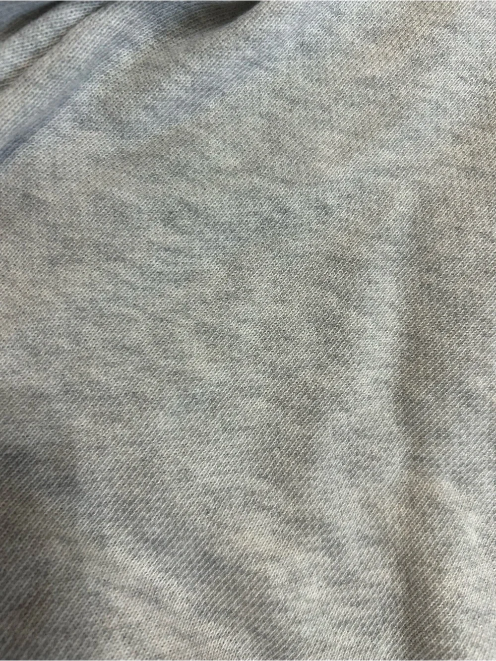 Girls' Long-Sleeve Peplum Sweatshirt - Light Gray